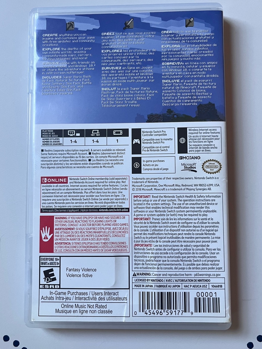Minecraft Nintendo Switch Game - Picture 2 of 6